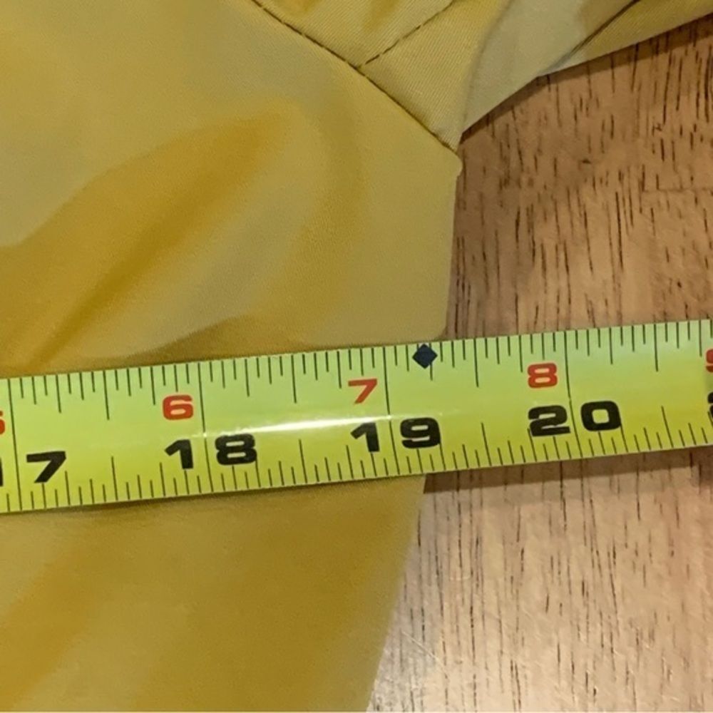 SANDRO Women’s Mustard‎ Yellow Gold Belted Trench Coat Jacket - Picture 10 of 11